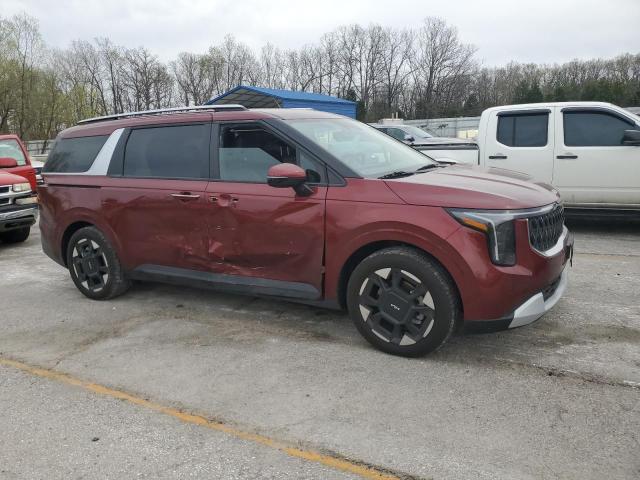  KIA CARNIVAL E 2025 Красный