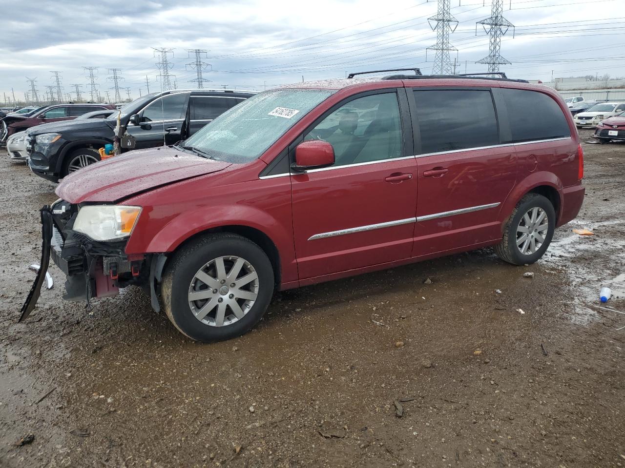 2013 Chrysler Town & Country Touring იყიდება Elgin-ში, IL - Front End