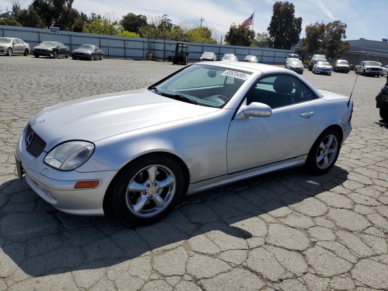 2001 Mercedes-Benz Slk 320 на продаже в Martinez, CA - Rear End