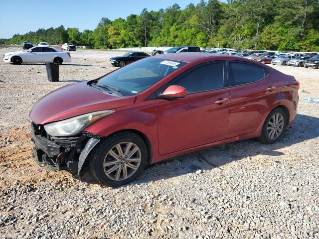  HYUNDAI ELANTRA 2015 Burgundy