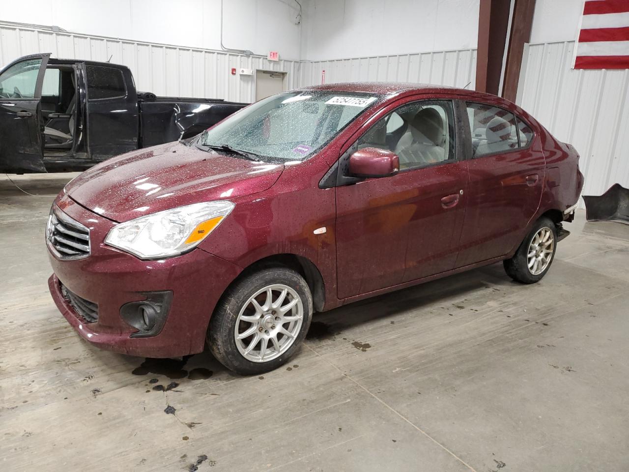 2018 Mitsubishi Mirage G4 Es na sprzedaż w Windham, ME - Rear End