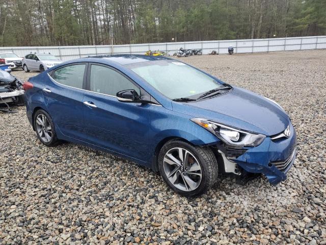  HYUNDAI ELANTRA 2015 Granatowy