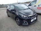 2015 PEUGEOT 108 ALLURE for sale at Copart WOLVERHAMPTON