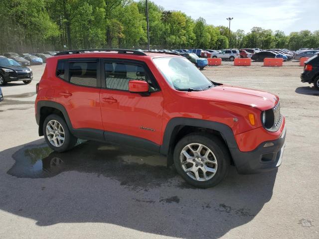 Parquets JEEP RENEGADE 2016 Czerwony