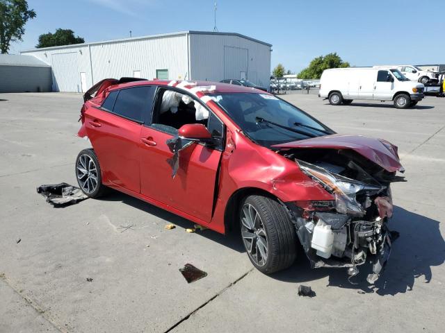  TOYOTA PRIUS 2017 Червоний