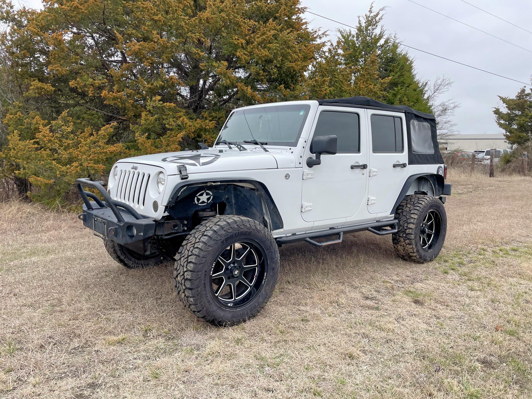 Parquets JEEP WRANGLER 2016 White