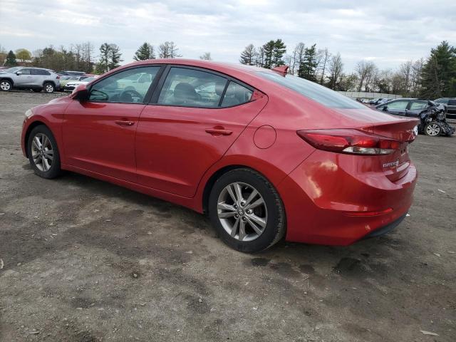  HYUNDAI ELANTRA 2017 Бордовый