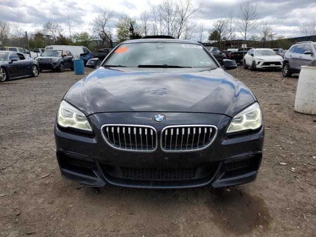  BMW 6 SERIES 2016 Черный