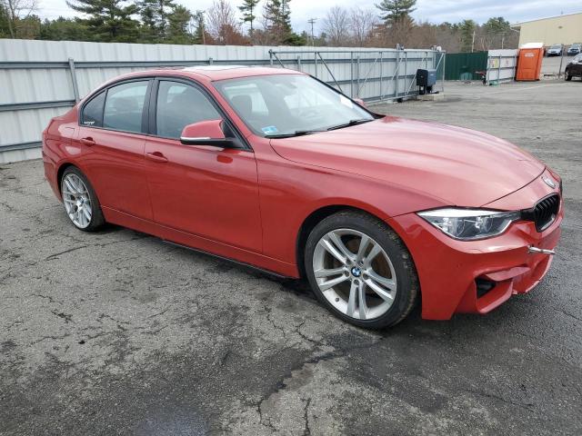  BMW 3 SERIES 2013 Красный