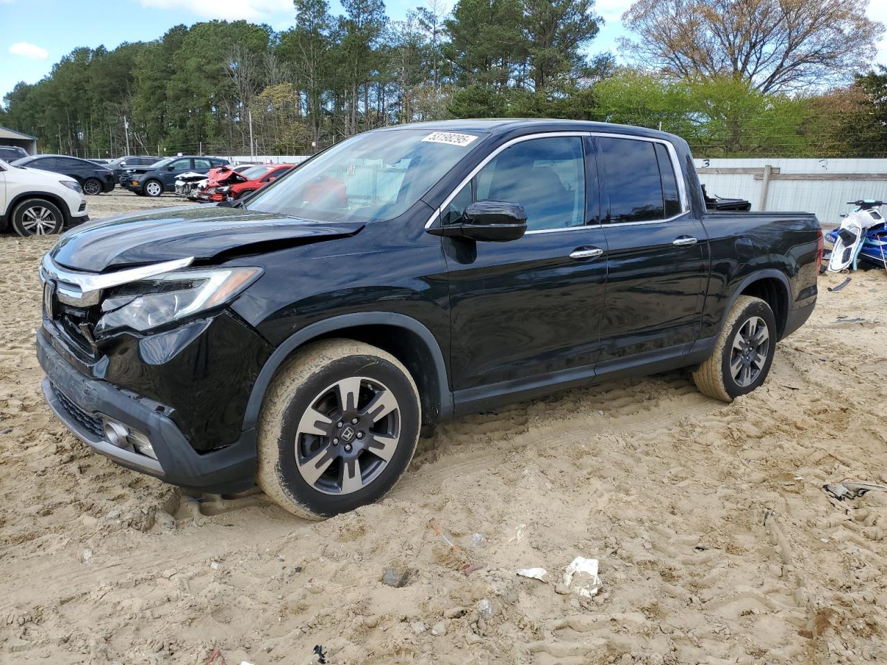 2017 Honda Ridgeline Rtl للبيع في Seaford، DE - Front End