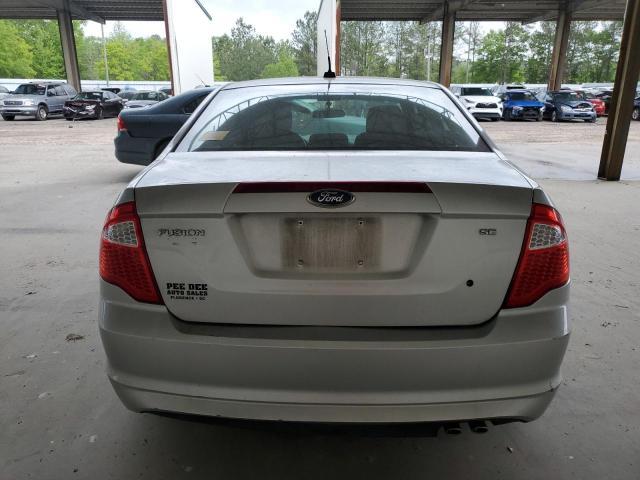 Sedans FORD FUSION 2012 Srebrny