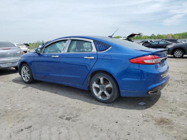 Sedans FORD FUSION 2017 Blue