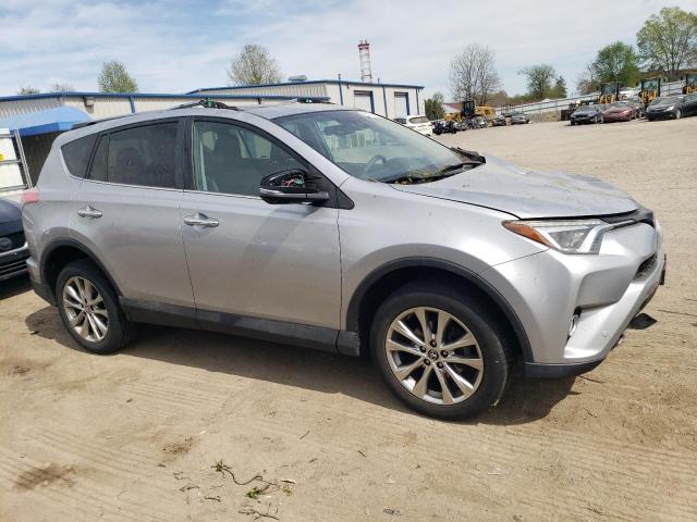  TOYOTA RAV4 2017 Серебристый