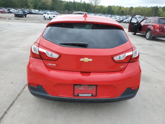  CHEVROLET CRUZE 2018 Red