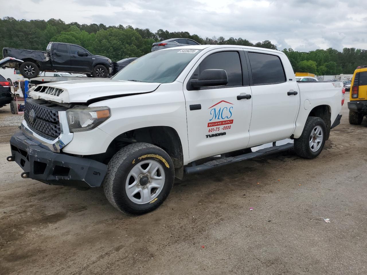 2019 Toyota Tundra Crewmax Sr5 იყიდება Florence-ში, MS - Front End