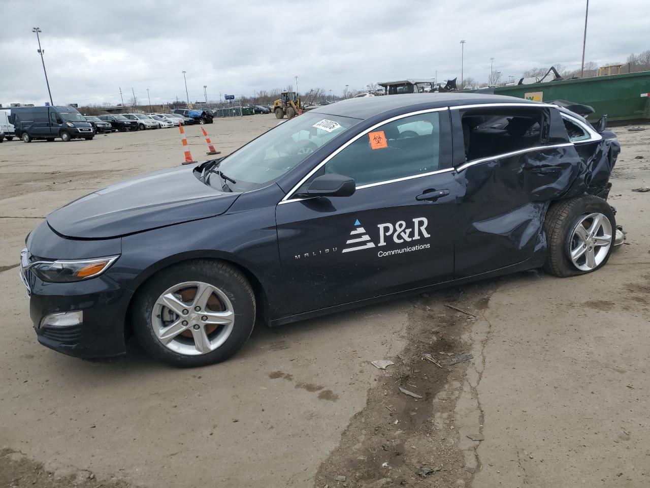 2022 Chevrolet Malibu Ls продається в Woodhaven, MI - All Over