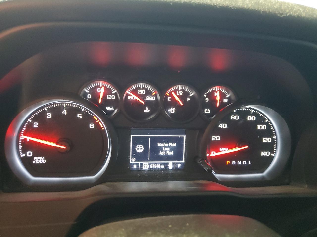 2019 Chevrolet Silverado K1500 Trail Boss Custom VIN: 1GCRYCEF1KZ216209 Lot: 53516735