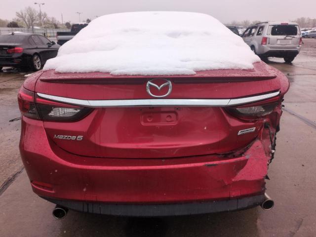  MAZDA 6 2016 Red