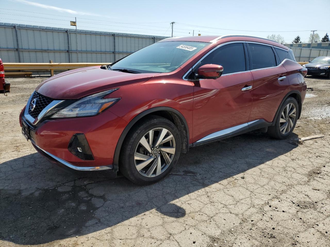 2019 Nissan Murano S на продаже в Dyer, IN - Minor Dent/Scratches