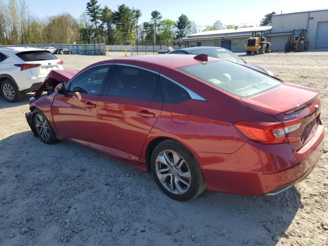  HONDA ACCORD 2019 Czerwony