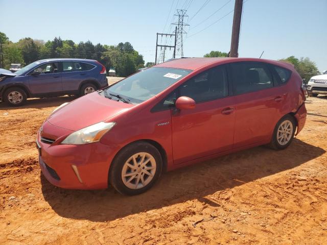  TOYOTA PRIUS 2012 Красный