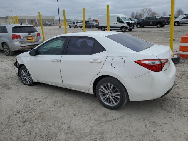  TOYOTA COROLLA 2014 Белый