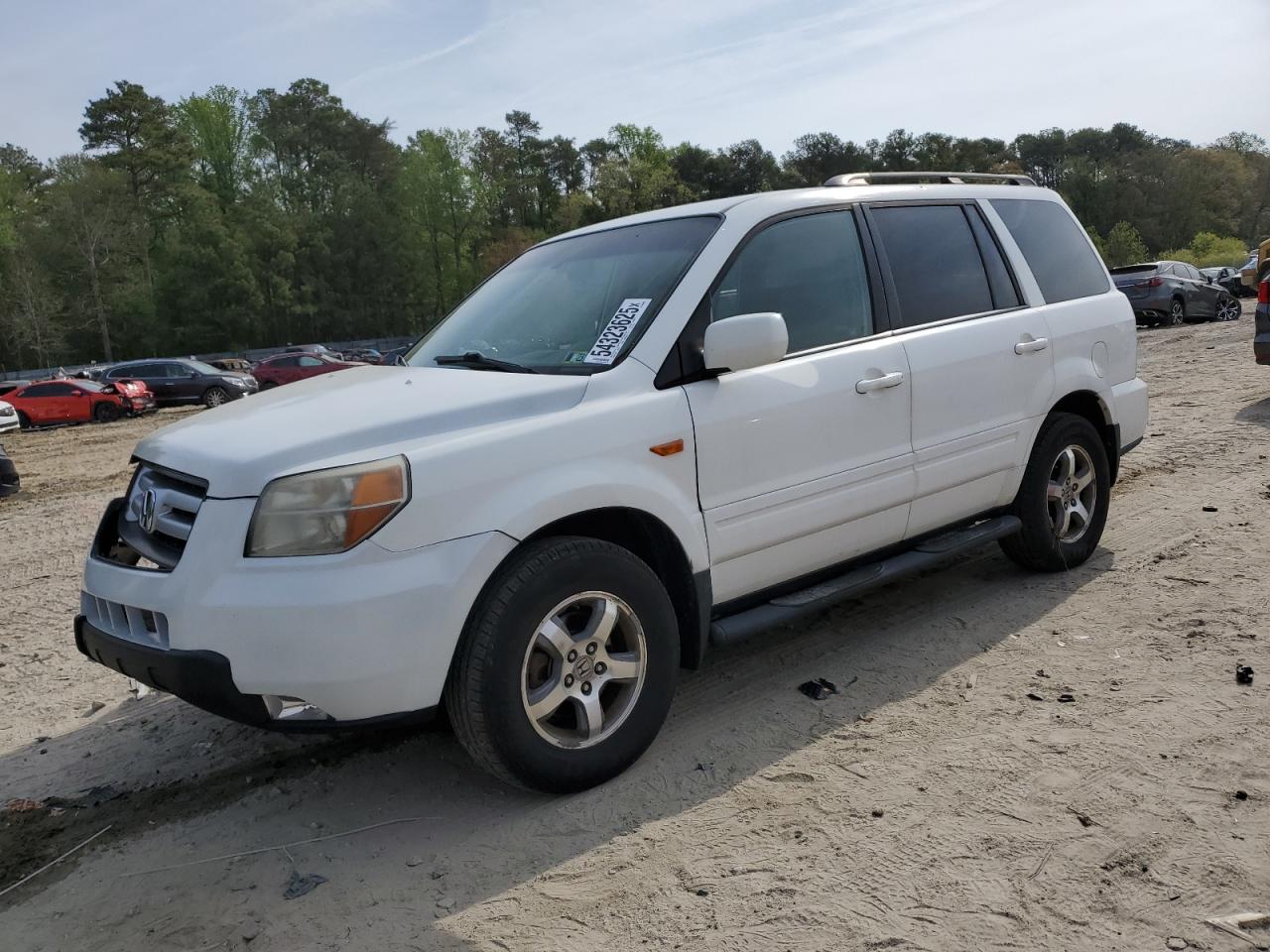 2008 Honda Pilot Exl იყიდება Seaford-ში, DE - Front End
