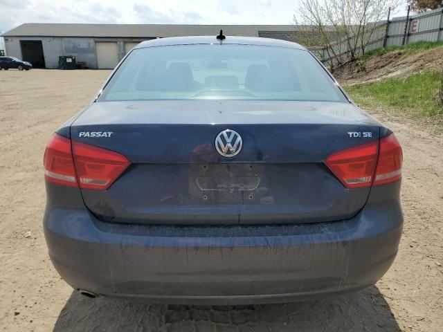  VOLKSWAGEN PASSAT 2015 Granatowy