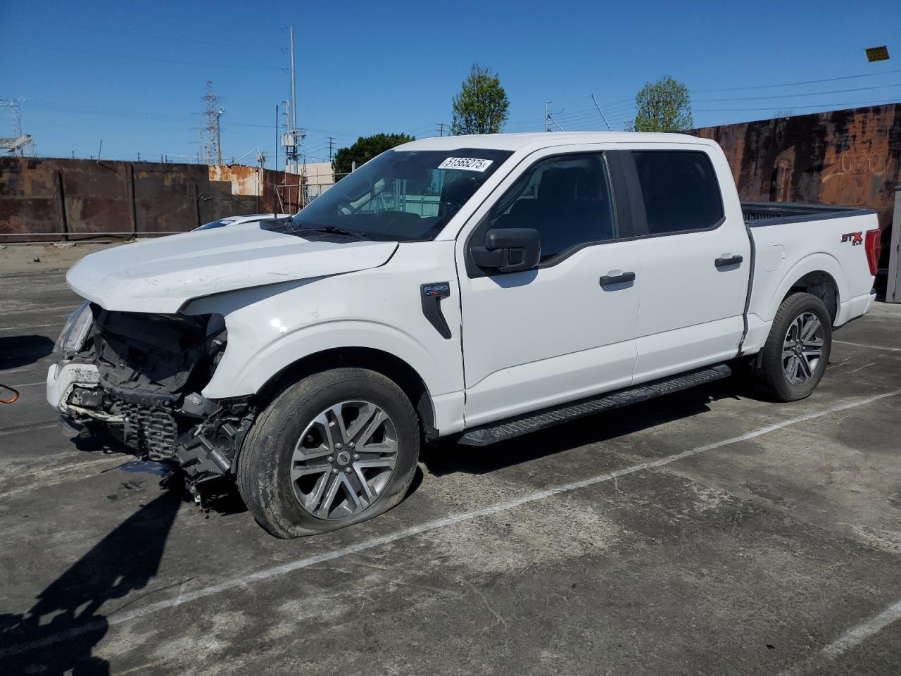 2022 Ford F150 Supercrew იყიდება Wilmington-ში, CA - Front End