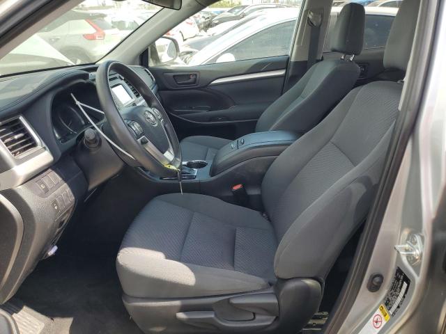  TOYOTA HIGHLANDER 2019 Srebrny