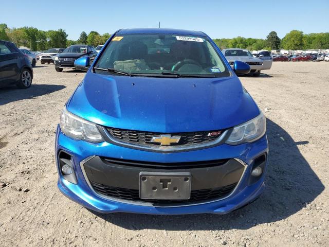 Hatchbacks CHEVROLET SONIC 2017 Blue