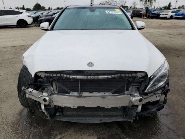  MERCEDES-BENZ C-CLASS 2018 Білий
