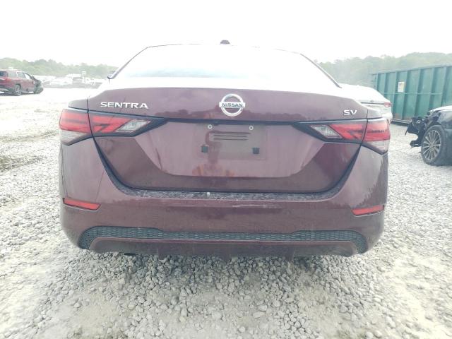  NISSAN SENTRA 2021 Бургунди