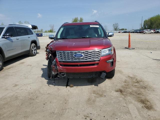  FORD EXPLORER 2019 Czerwony