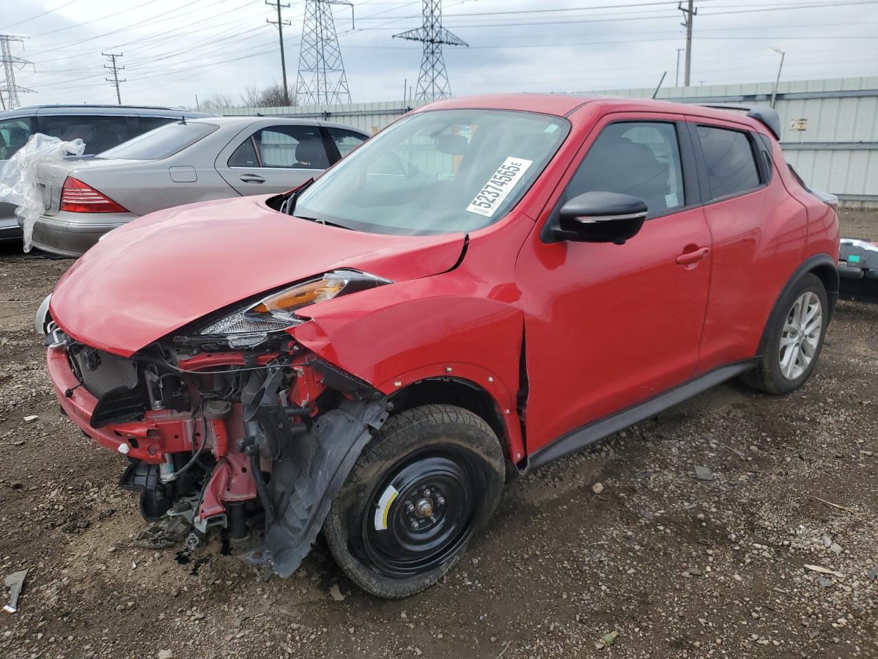2015 Nissan Juke S продається в Elgin, IL - Front End