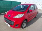 2011 PEUGEOT 107 URBAN for sale at Copart YORK