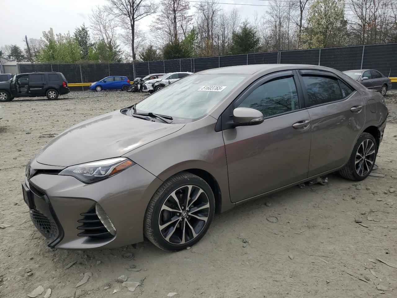 2017 Toyota Corolla L на продаже в Waldorf, MD - Rear End