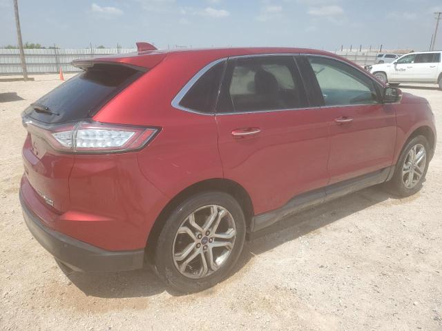  FORD EDGE 2018 Czerwony
