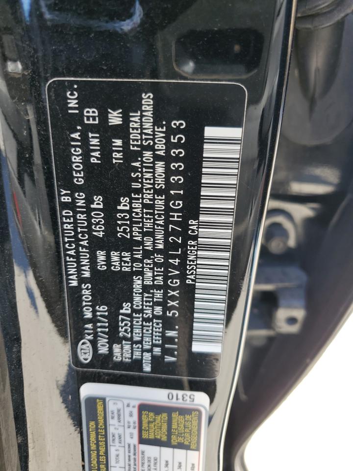 5xxgv4l27hg133353 5XXGV4L27HG133353 2017 Kia Optima Sxl