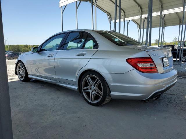  MERCEDES-BENZ C-CLASS 2013 Сріблястий