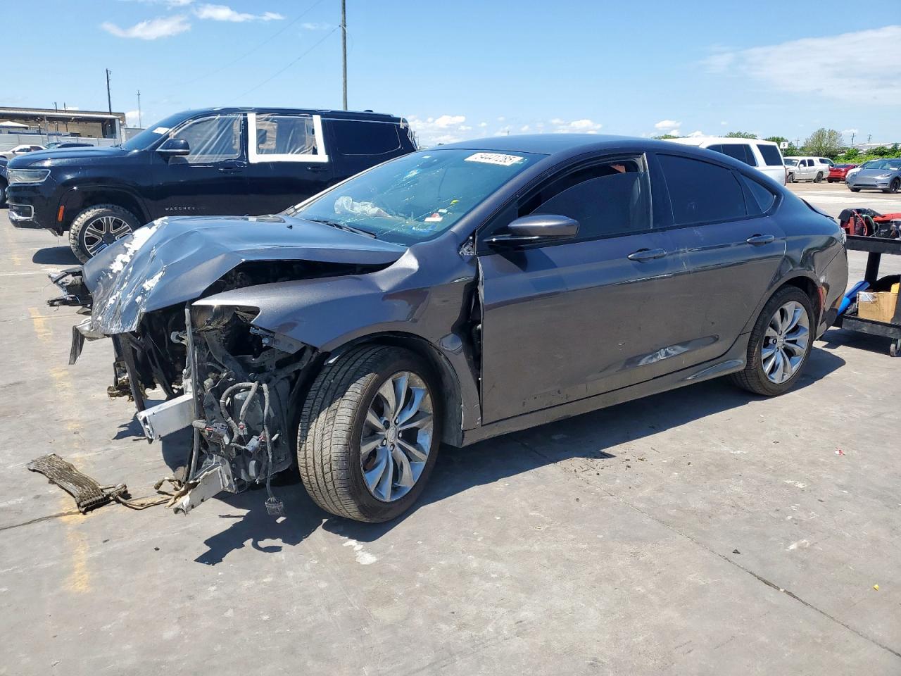 2015 Chrysler 200 S იყიდება Grand Prairie-ში, TX - Front End