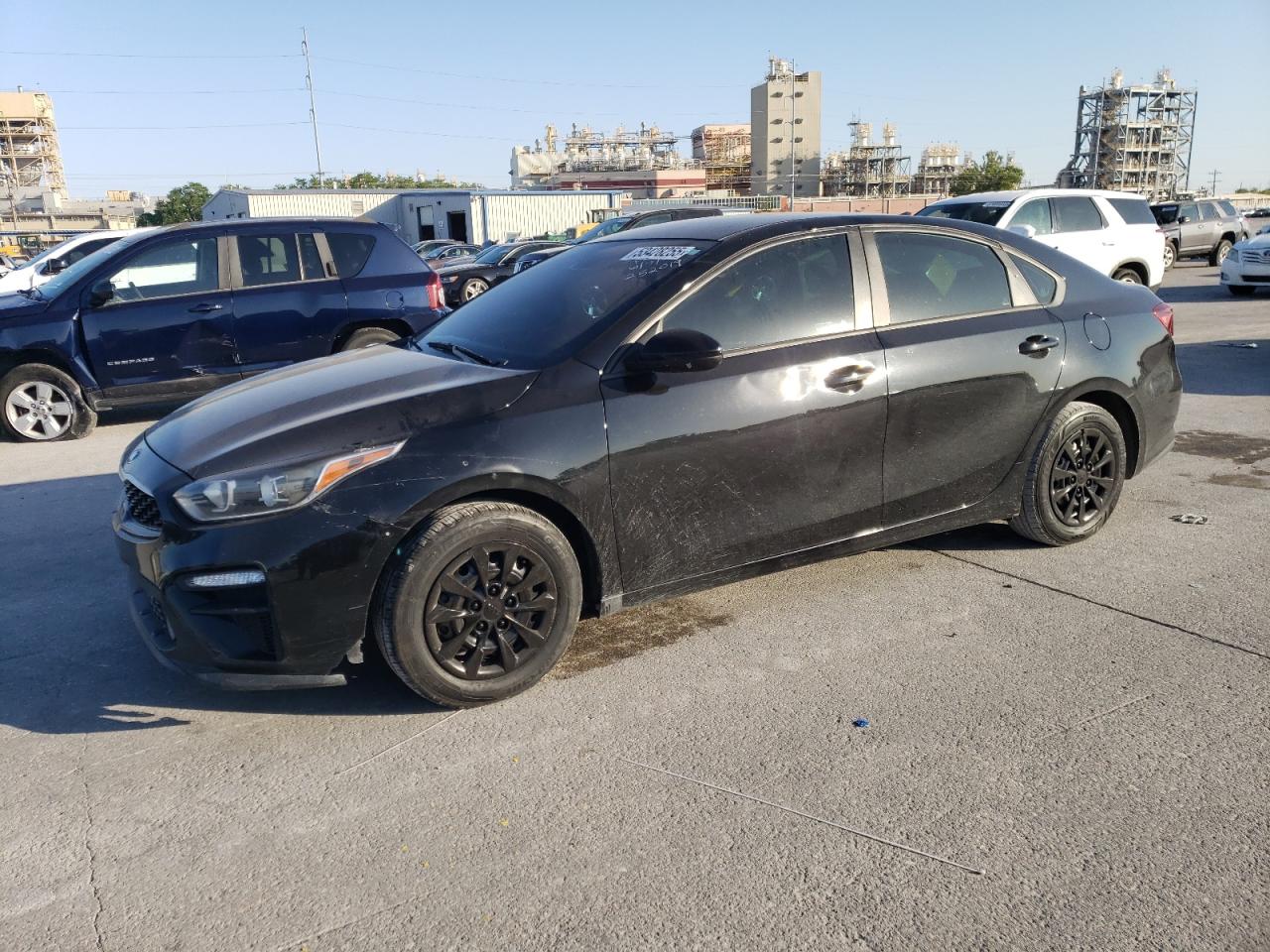 2019 Kia Forte Fe na sprzedaż w New Orleans, LA - Vandalism