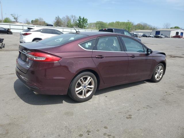  FORD FUSION 2018 Бургунді