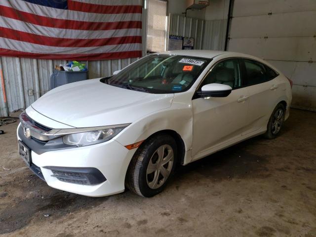Sedans HONDA CIVIC 2016 Biały