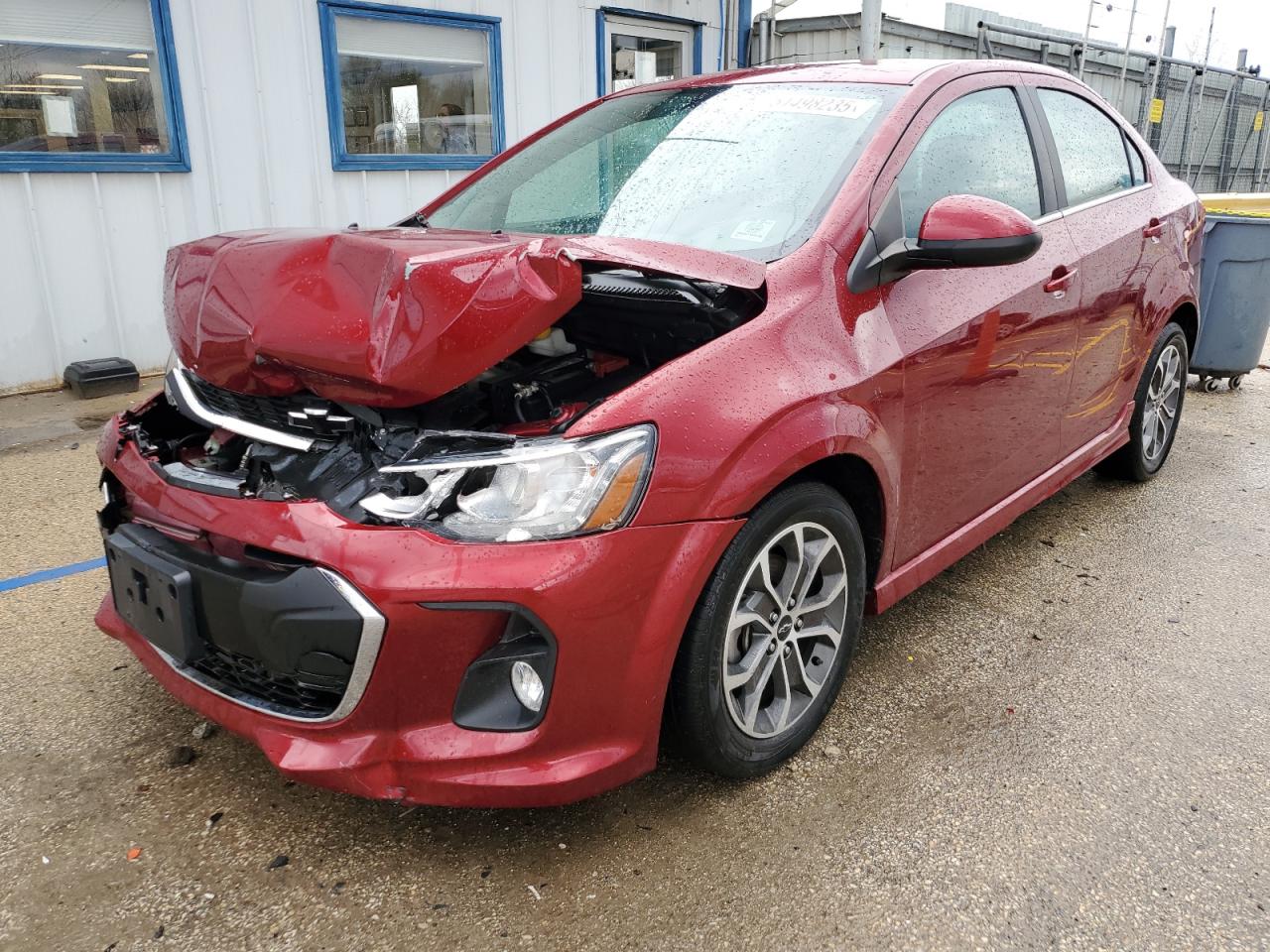 2018 Chevrolet Sonic Lt de vânzare în Pekin, IL - Front End