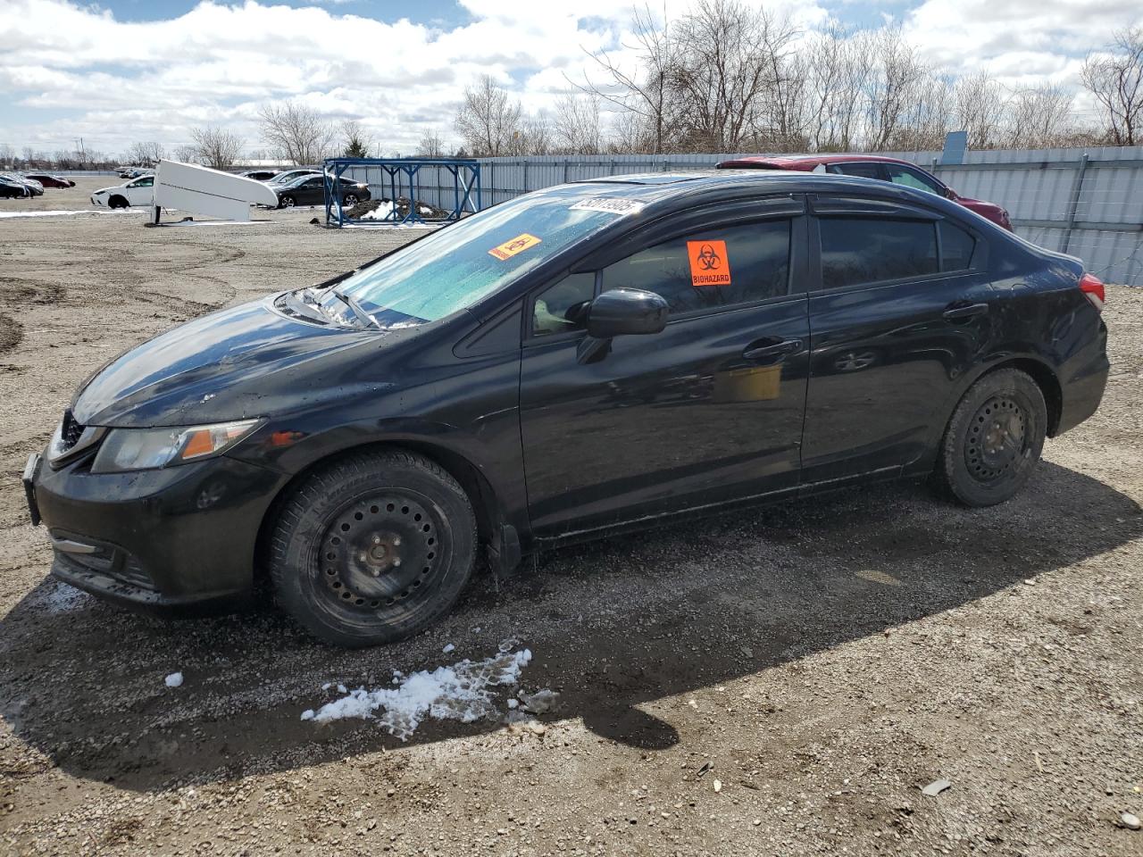 2015 Honda Civic Lx na sprzedaż w London, ON - Water/Flood