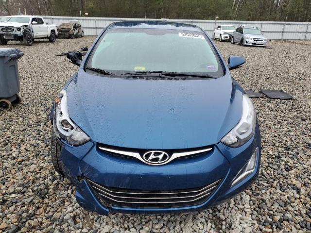  HYUNDAI ELANTRA 2015 Granatowy