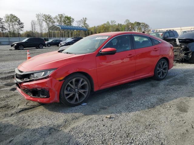  HONDA CIVIC 2021 Красный