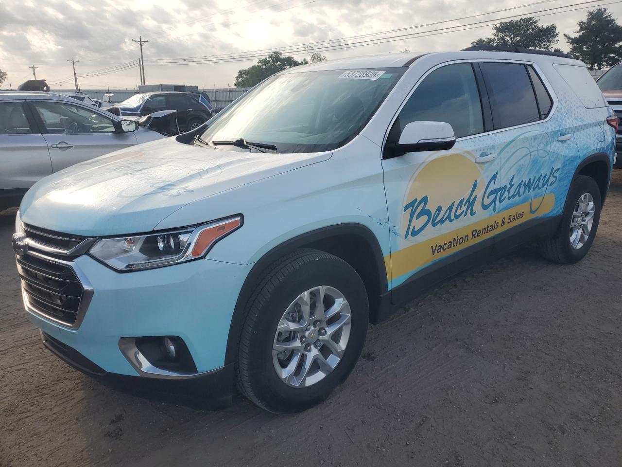 2021 Chevrolet Traverse Lt للبيع في Newton، AL - Rear End