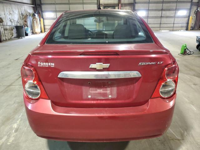  CHEVROLET SONIC 2013 Красный